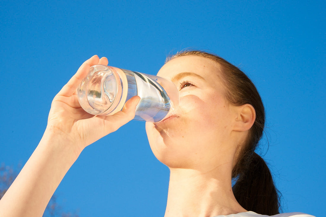 drinking water