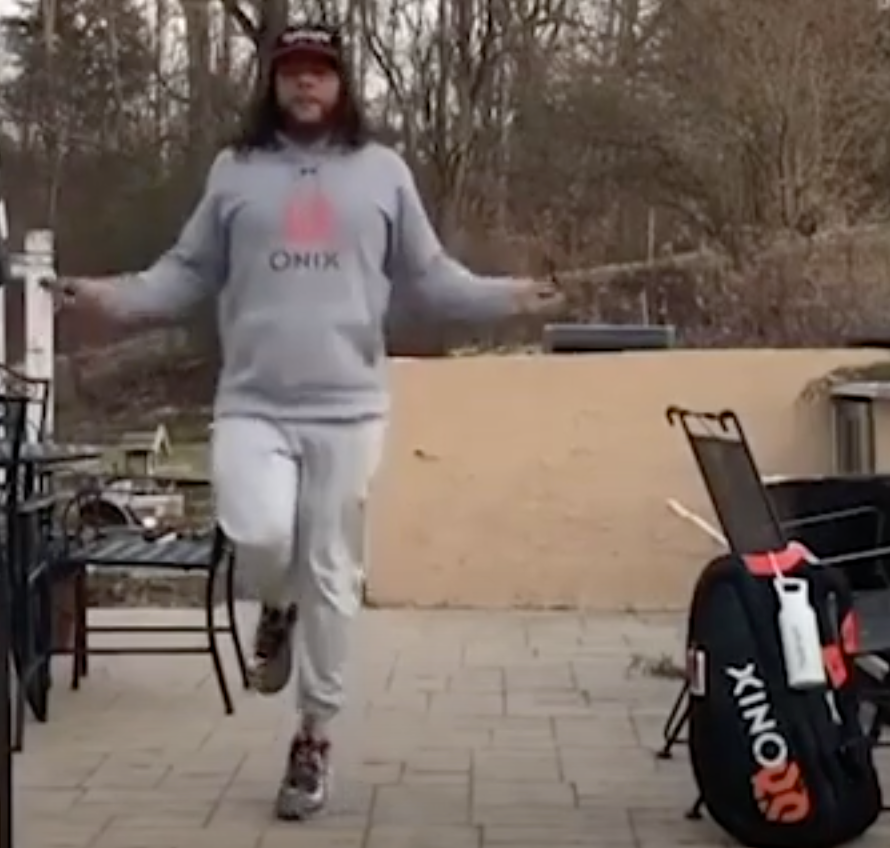 60 Second Pickleball Lessons - Fast Feet, for warming up and staying loose