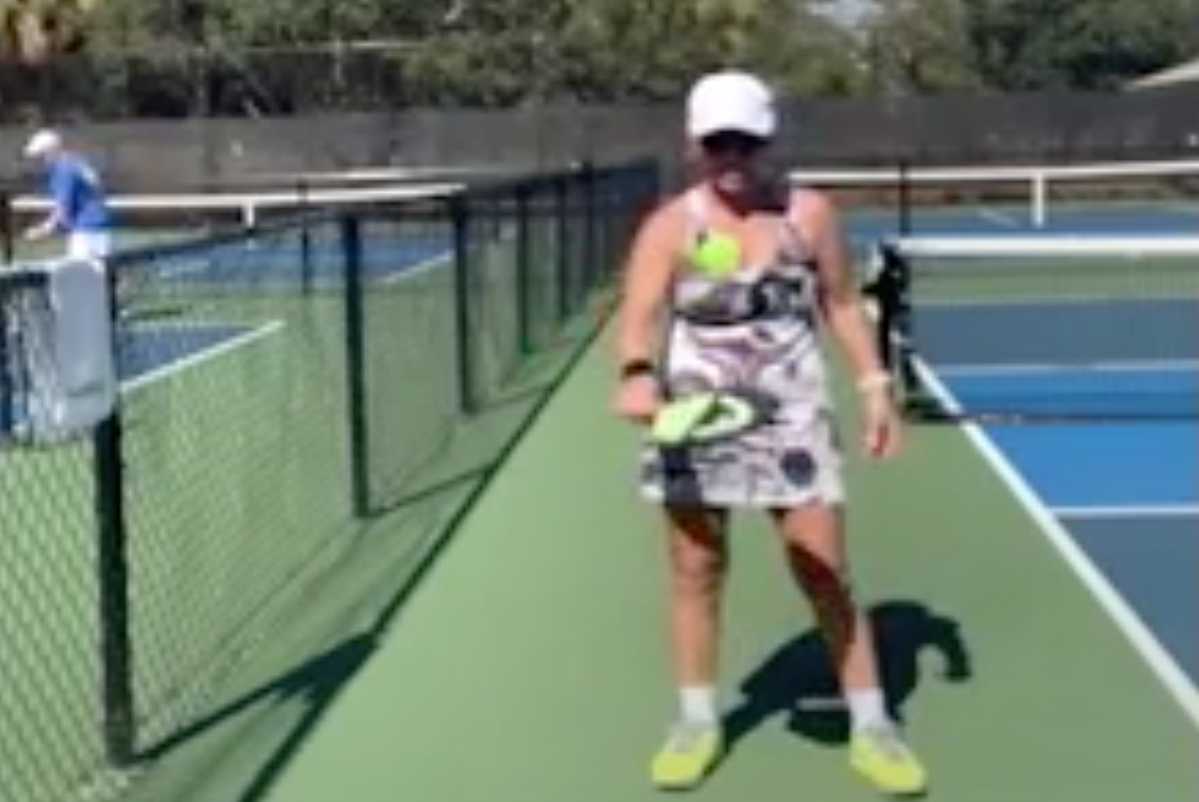 60 Second Pickleball Lesson - Hand/Eye Coordination Drills