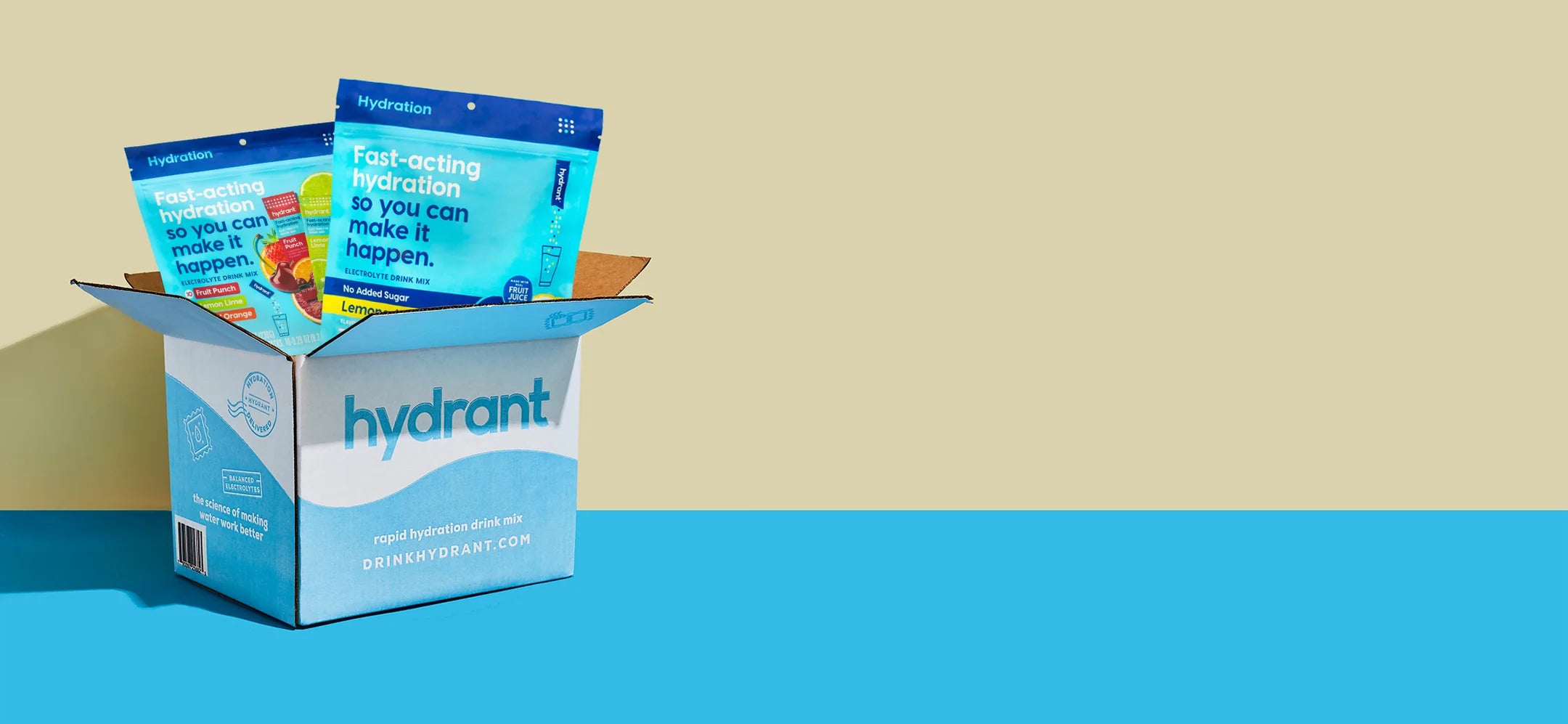 hydrants bags inside the box